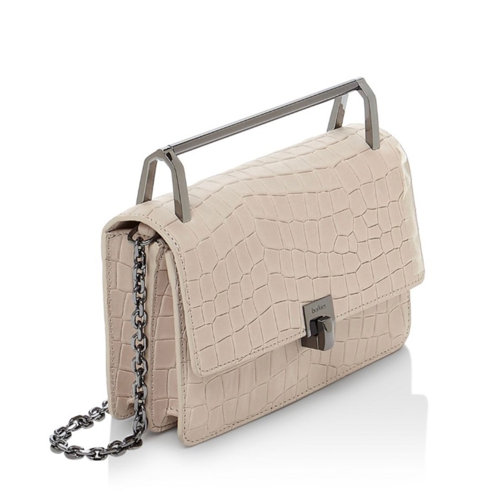 Botkier Lennox sm croc-embossed leather crossbody